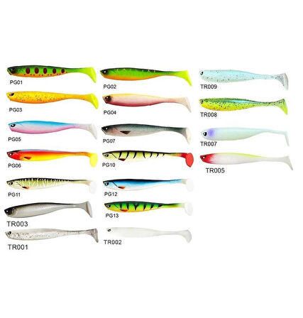 LUCKY JOHN BASARA 3D SOFT SWİM 3.5'' (8.89 CM ) TR002 SİLİKON YEM