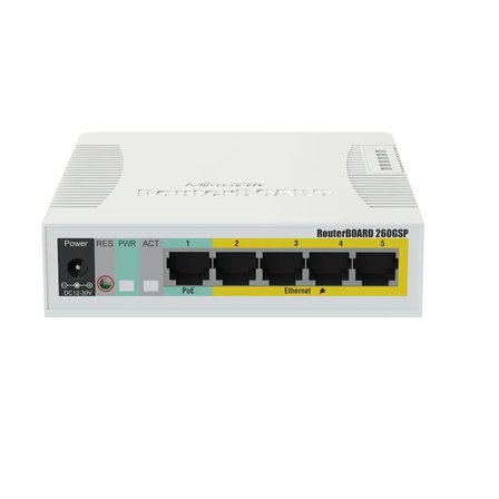 MikroTik CSS106-5G-1S (RB260GS) 5 Port Gigabit Smart Switch
