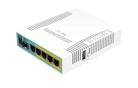 MikroTik RB960PGS hEX PoE 5 Port Gigabit Router