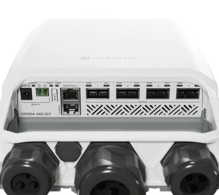 MikroTik CRS504-4XQ-OUT 100G Dış Mekan Anahtarlayıcı