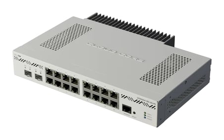 MikroTik CCR2004-16G-2S+PC Sessiz Bulut Çekirdek Yönlendirici