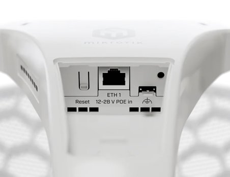 Mikrotik LHG-5axD Dış Mekan Access Point Wi-Fi 6 5 GHz 1000 Mbps Noktadan Noktaya Beyaz