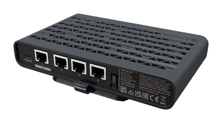 MikroTik hAP be lite (A42G-HbeP) Wi-Fi 7 BE3600 Router