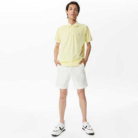 Nautica Erkek Beyaz Slim Fit Şort