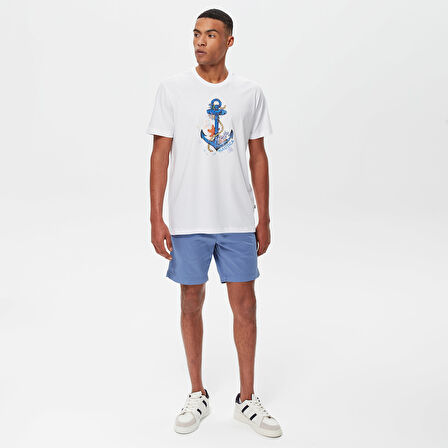 Nautica Erkek Mavi Bermuda