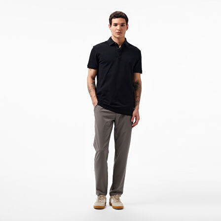 Nautica Erkek Siyah Slim Fit Kısa Kollu Polo Yaka T-Shirt