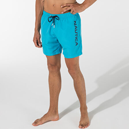 Nautica Erkek Mavi Deniz Şortu