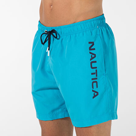 Nautica Erkek Mavi Deniz Şortu