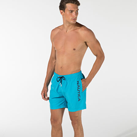 Nautica Erkek Mavi Deniz Şortu