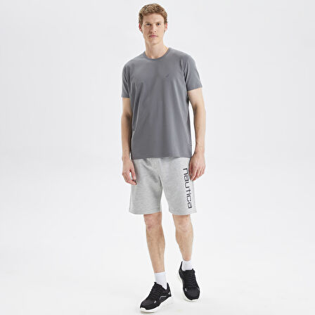 Nautica Erkek Gri T-Shirt