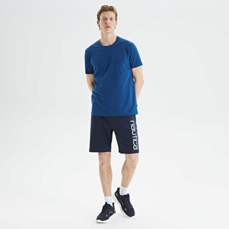 Nautica Erkek Mavi T-Shirt