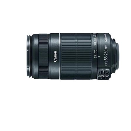 CANON EF-S 55-250mm IS II LENS  İTHALATCI GARANTİLİ