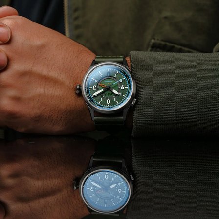 AVI-8 Flyboy Wingman Worldtimer GMT AV-4120-05 Otomatik Erkek Kol Saati