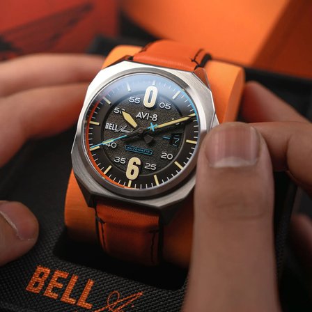 AVI-8 BELL X-1 Machbuster AV-4115-01 Otomatik Erkek Kol Saati