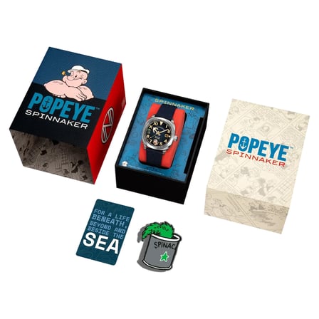 Spinnaker Hull California SP-5169-01 Popeye Sailors And Sweethearts Limited Edition Otomatik Erkek Kol Saati