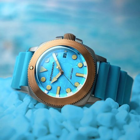 Spinnaker Hull SP-5145-04 Titanium Bronze Lapidary Limited Edition Otomatik Erkek Kol Saati