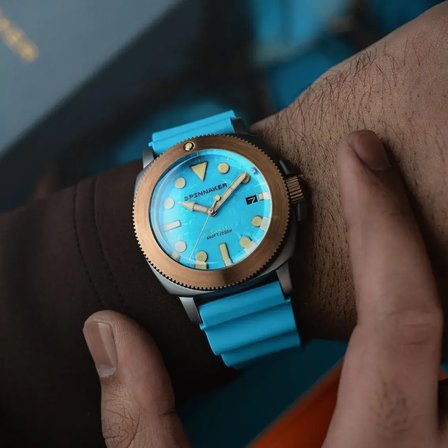 Spinnaker Hull SP-5145-04 Titanium Bronze Lapidary Limited Edition Otomatik Erkek Kol Saati