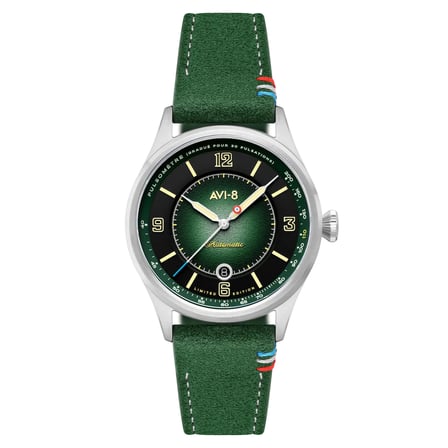 AVI-8 Flyboy AV-4153-01 Lafayette 110th Anniversary Limited Edition Otomatik Erkek Kol Saati