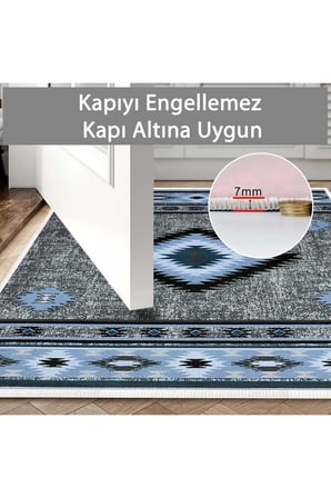 2 li Banyo Paspası, Yumuşak Banyo Halısı, Kaymaz Tabanlı, Yıkanabilir - 60x100 - 50 x60