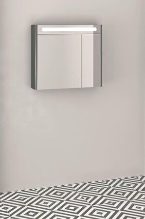Maria - Mauna 80 Cm Led Aynalı Üst Modül