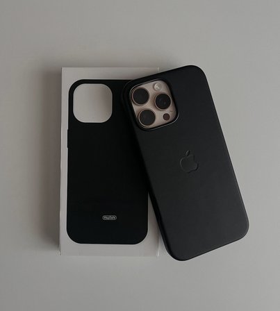 iPhone 14 Pro Max Magsafe Animasyonlu Deri Lansman Leather Kılıf