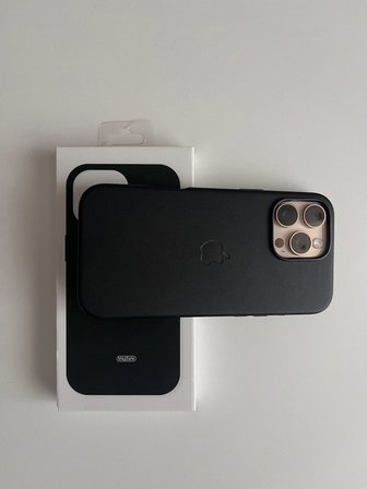iPhone 14 Pro Magsafe Animasyonlu Deri Lansman Leather Kılıf