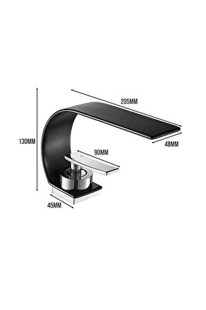 Banyo Lavabo Bataryası Beyaz/krom Şelale Yeni 5 Yıl Garantili Ithal Orjinal Ürün.