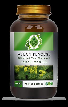 Aslan Pençesi Toz Ekstresi 100 Gr. Cam Kavanoz