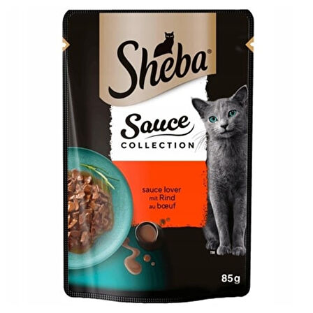 Sheba Sığırlı Yetişkin Kedi Yaş Mama 85 Gr