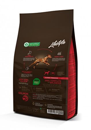 Lifestyle Tahılsız Somonlu Yetişkin Köpek Maması 1.5 Kg