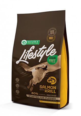 Lifestyle Tahılsız Somonlu ve Karidesli Başlangıç Yavru Köpek Maması 1.5 Kg