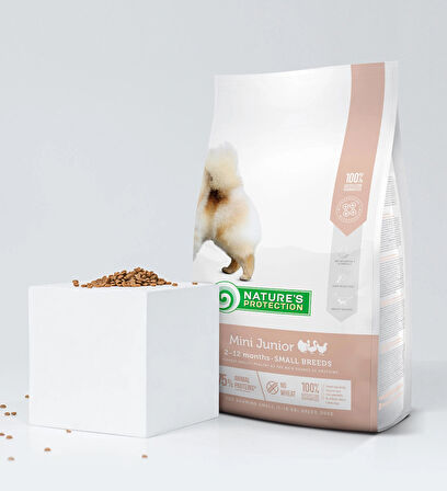 Nature's Protection Küçük Irk Kümes Hayvanlı Yavru Köpek Maması 2 Kg