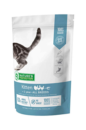 Nature's Protection Kitten Kümes Hayvanlı Yavru Kedi Maması 400 Gr