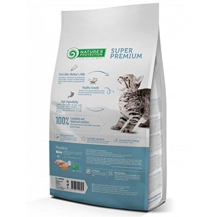 Natures Protection Kitten Kümes Hayvanlı Yavru Kedi Maması 2 Kg