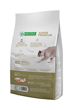 Nature's Protection Sterilised Kümes Hayvanlı Kısır Yetişkin Kedi Maması 7 Kg