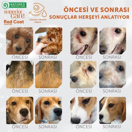 Nature's Protection Superior Care Kızıl/Kahverengi Tüylü Köpekler İçin Somonlu Tahılsız Küçük Irk Köpek Maması 10 kg