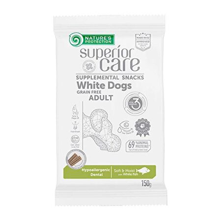 Natures Protection Hypoallergenic Dental Balıklı Köpek Ödülü 50 Gr