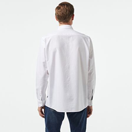 Nautica Erkek Beyaz Classic Fit Gömlek