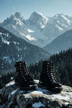 Big King Siyah Erkek Motorcu Bot