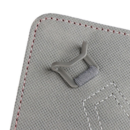 Huawei MatePad 10.4 inç Uyumlu Fuchsia 360° Dönebilen Standlı Kapaklı Universal Tablet Kılıfı