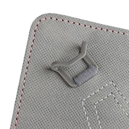 Galaxy Tab A7 Wifi (SM-T500) 10.4 inç Uyumlu 360° Dönebilen Standlı Kapaklı Universal Tablet Kılıfı