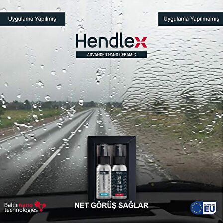 HENDLEX Cam Temizlik ve Su İtici Set 50ml.x2