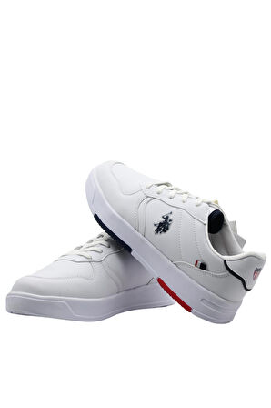 U.S. Polo Erkek Günlük Ayakkabı Beyaz 4W,ANDREI 4PR