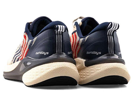 OWNDAYS M-5245 Erkek Anorak Sneaker Spor Ayakkabı KREM_LACİVERT