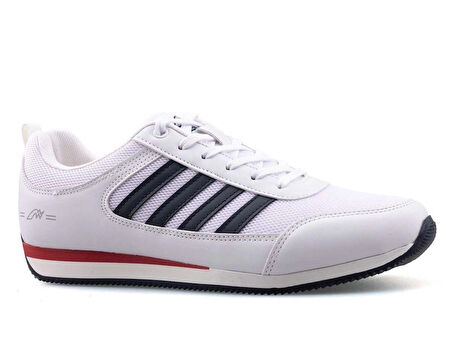 OWNDAYS M-04186 Erkek Anorak Sneaker Spor Ayakkabı  BEYAZ_LACİVERT