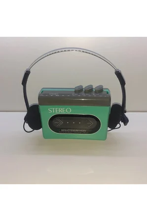 Retro Stereo Walkman | Kasetçalar | Kulaklık Dahil