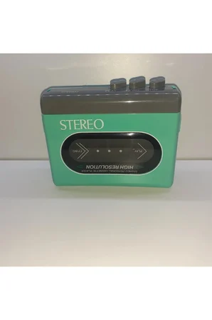 Retro Stereo Walkman | Kasetçalar | Kulaklık Dahil
