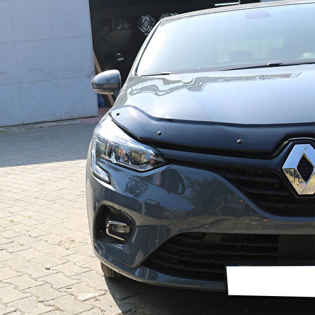 Renault Clio 4 2020 - Sonrası Ön Kaput Koruyucu Rüzgarlığı
