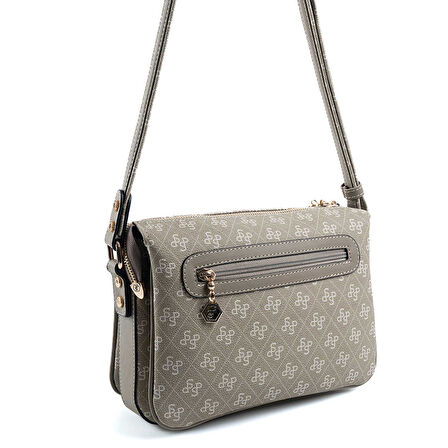 Silver Polo  Kadın Çapraz Çanta 784-47853 SILVER POLO ÇAPRAZ BAYAN ÇANTASI M178 Y.YEŞİL-MAT Y.YEŞİL