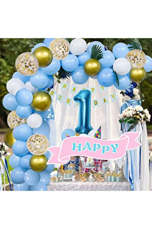 1 Yaş Lüks Balon Zincir Seti